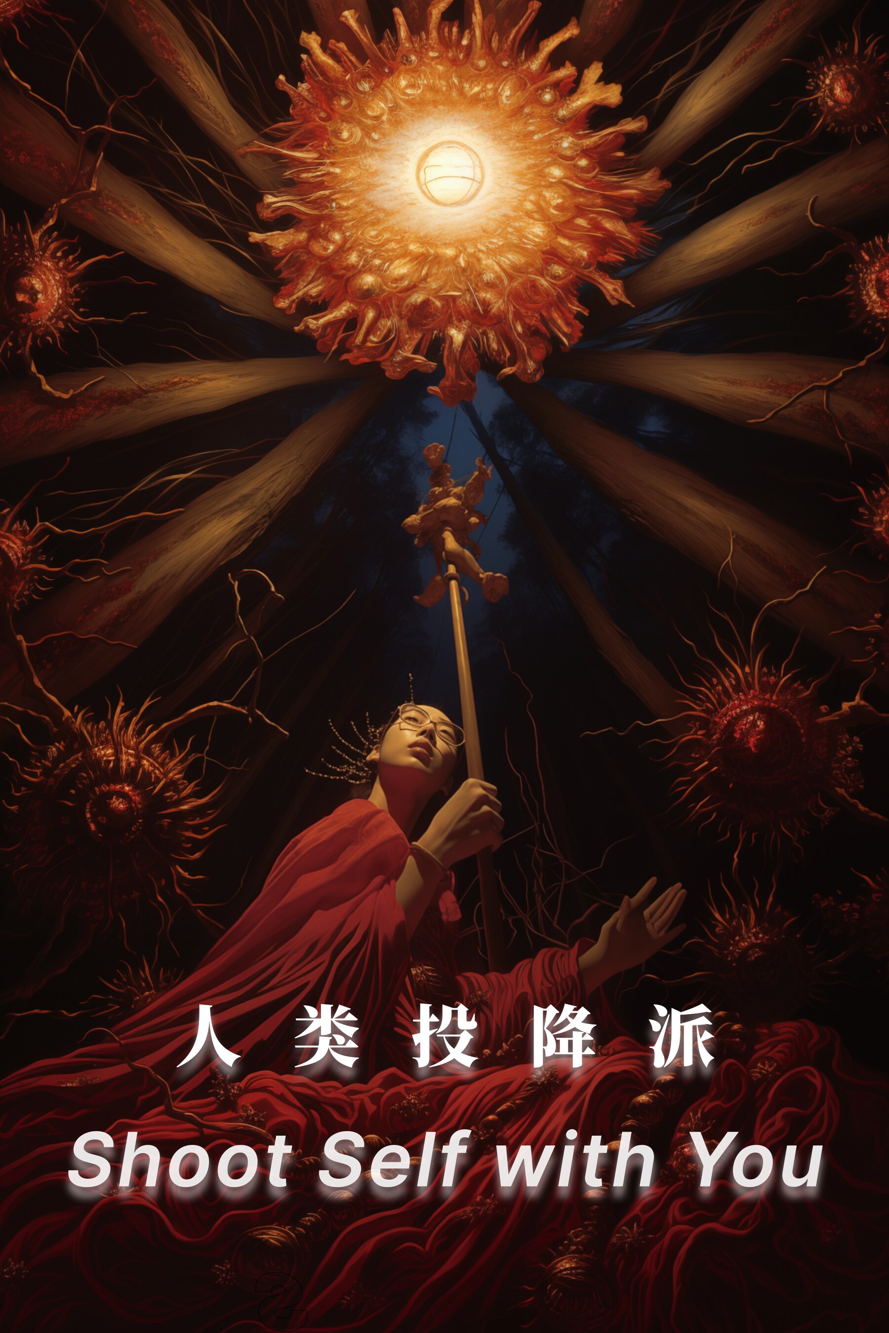 《人类投降派 / Shoot Self with You》（2024）正式海报